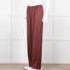 Second Female Brown Satin Wide Leg Trousers