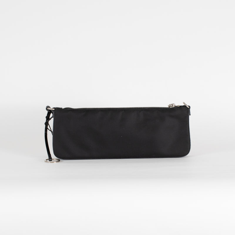 Prada Black Nylon Small Pouch