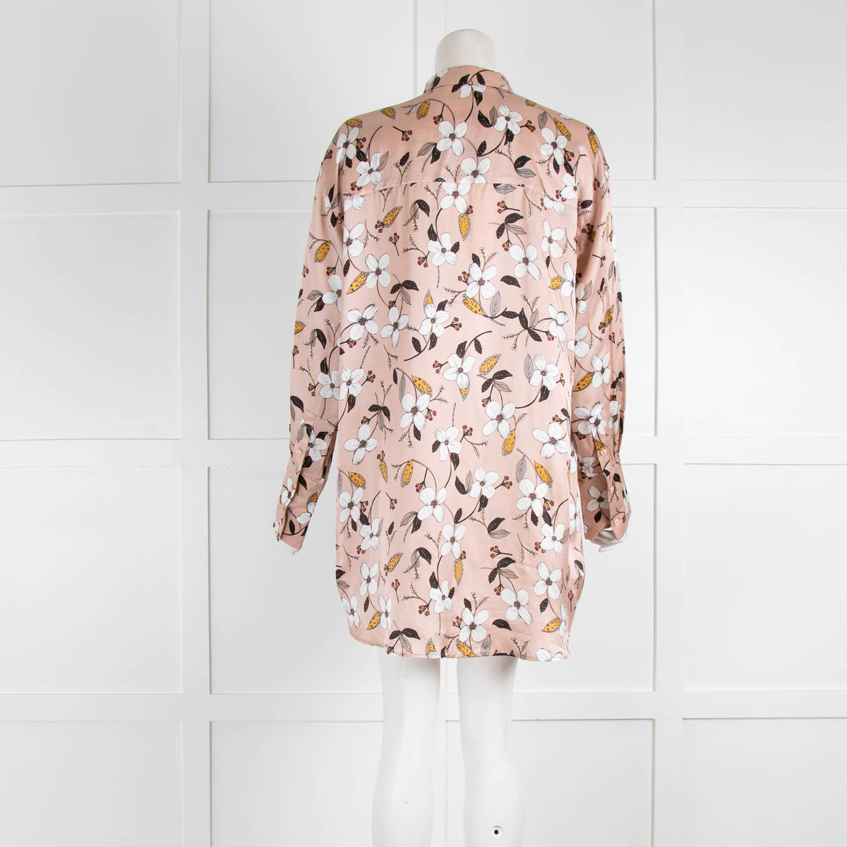 Munthe Pink Blossom Print Shirt