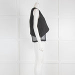 Paper London Black Vezzano Top