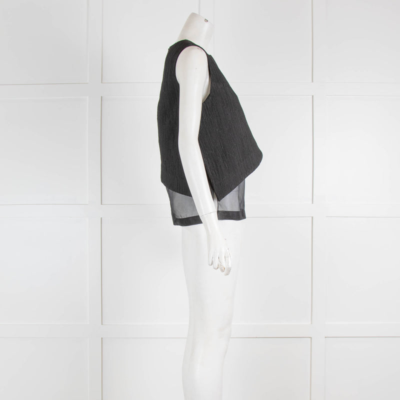 Paper London Black Vezzano Top