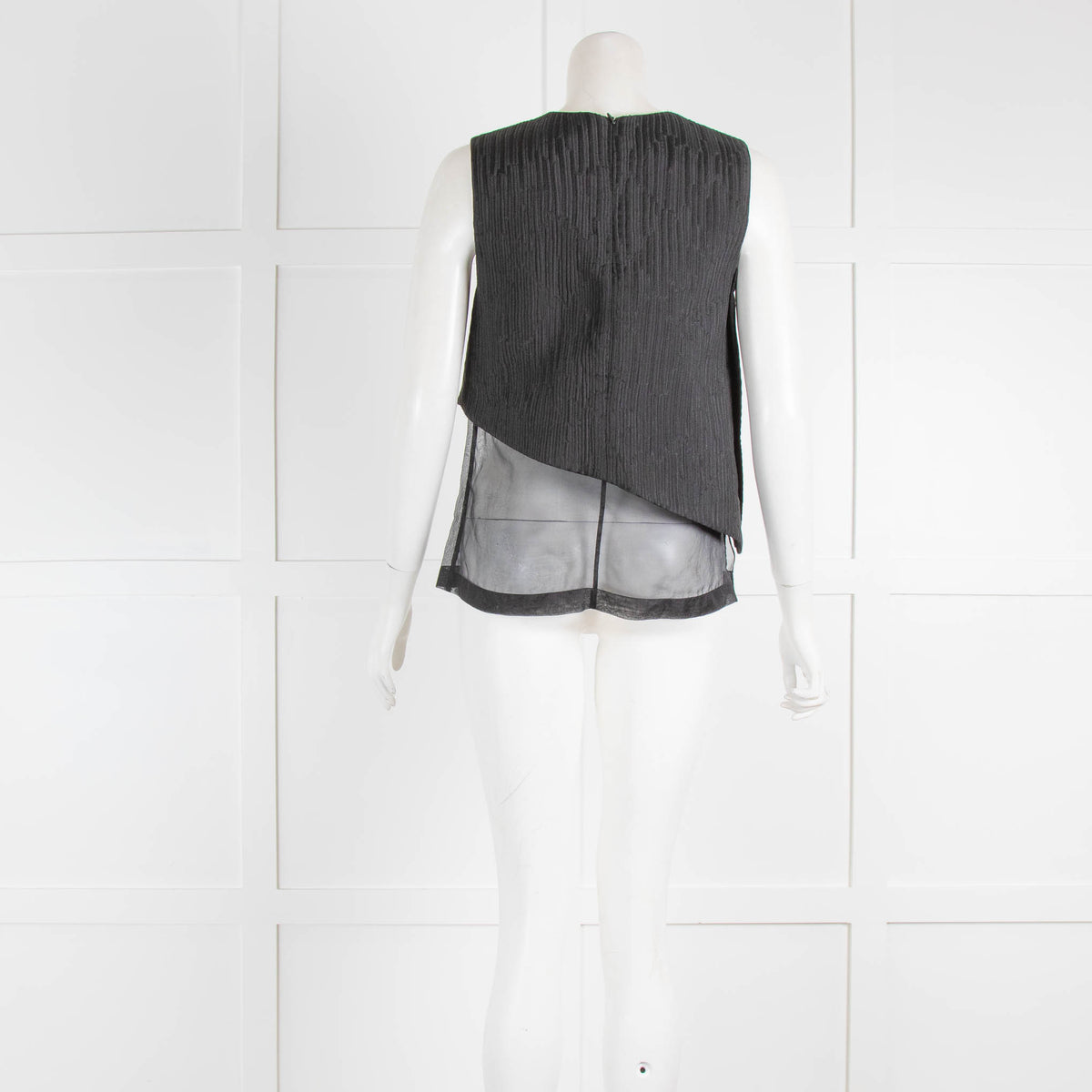 Paper London Black Vezzano Top