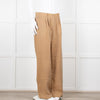Mes Demoiselles Khaki Woven Straight Fit Trousers with Crystal Studs