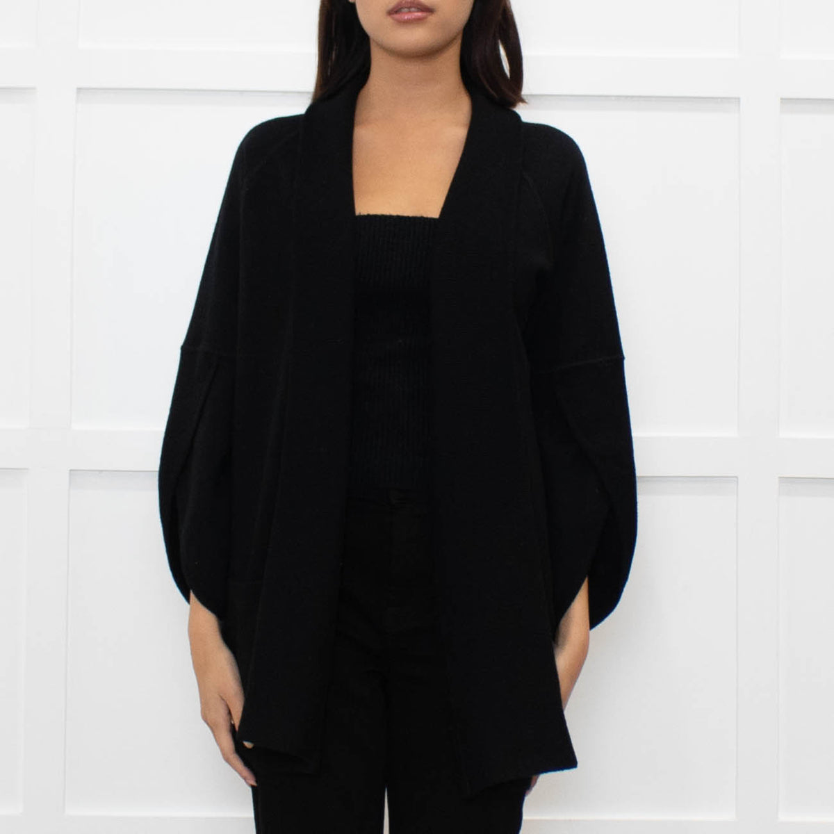 Pringle of Scotland Black Cashmere Cardigan