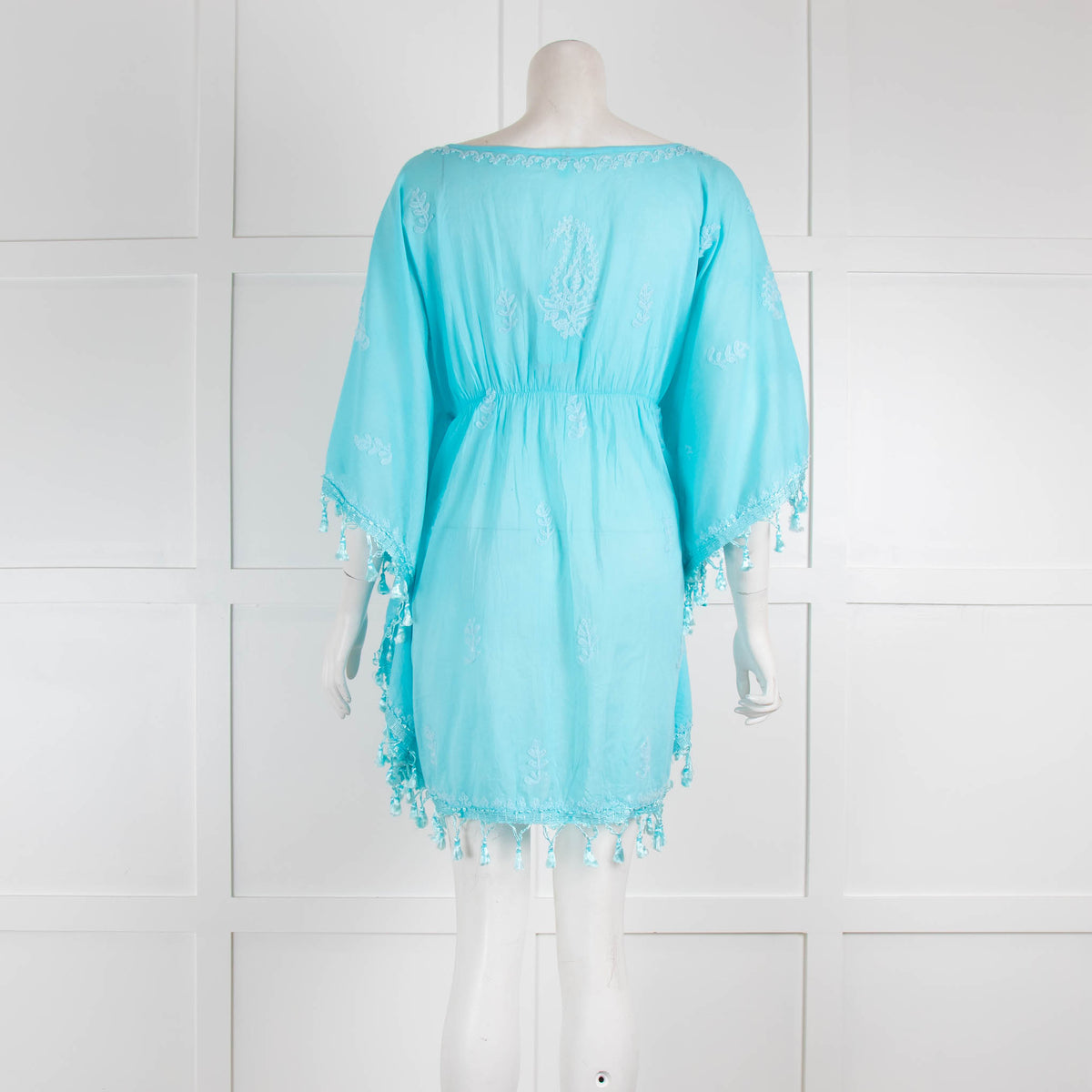 Melissa Odabash Sea Blue Embroidered Cover up