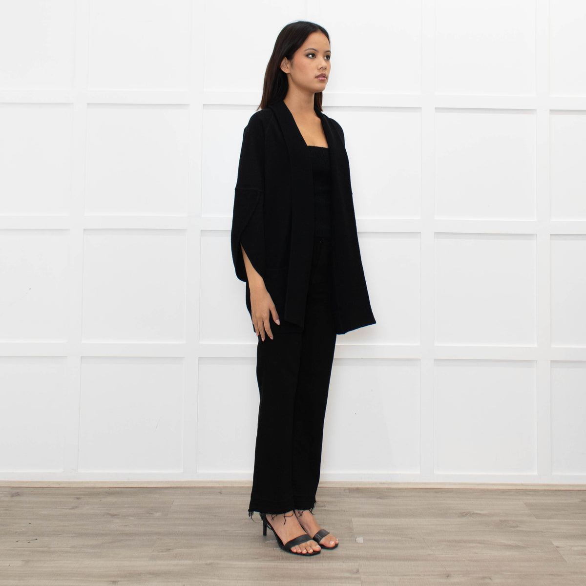 Pringle of Scotland Black Cashmere Cardigan