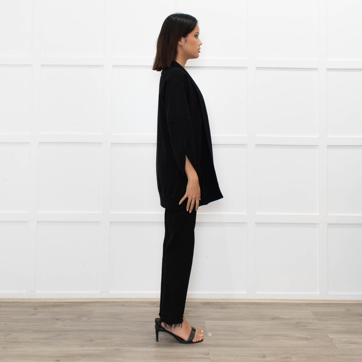 Pringle of Scotland Black Cashmere Cardigan