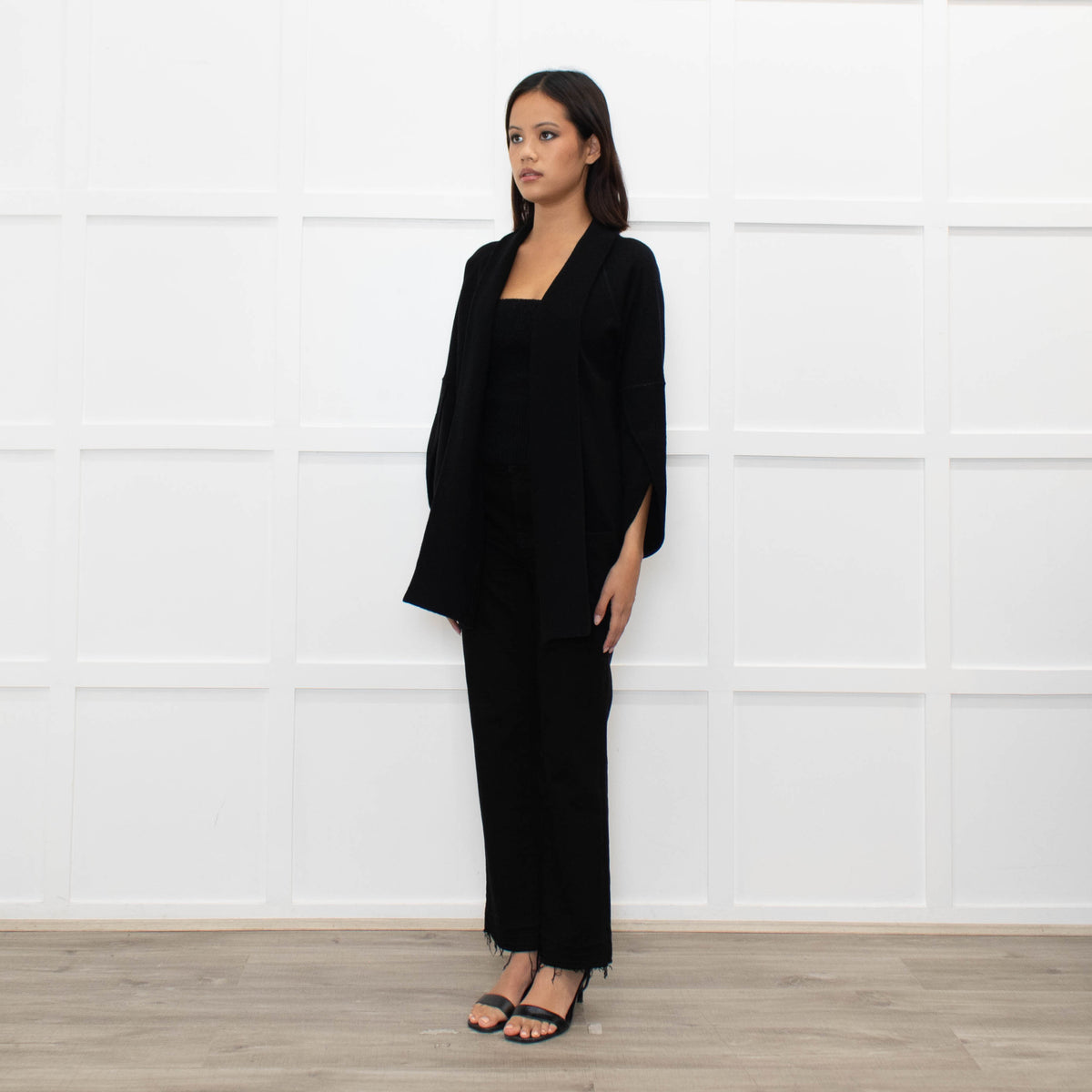 Pringle of Scotland Black Cashmere Cardigan