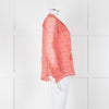 Moliin Pink Block Print Long Sleeve Blouse