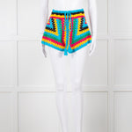 MC2 Saint Barth Multicoloured Crochet Shorts
