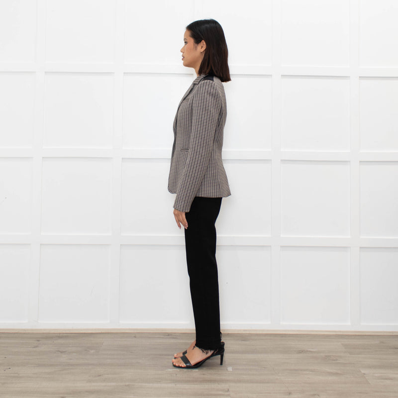 Claudie Pierlot Prince of Wales Check Jacket