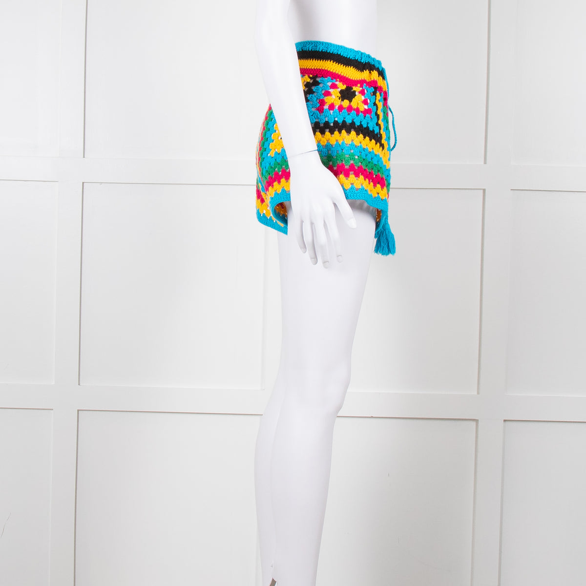 MC2 Saint Barth Multicoloured Crochet Shorts