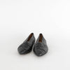 Joseph Black Ruched Pointy Flat Shoes
