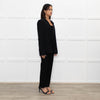 Philosophy Black Blazer with Pink Trim