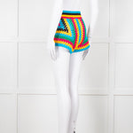 MC2 Saint Barth Multicoloured Crochet Shorts