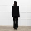 Philosophy Black Blazer with Pink Trim