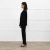Philosophy Black Blazer with Pink Trim