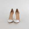 Gianvito Rossi Neutral White Toe Heeled Shoes