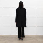Chloe Black Double Breasted Wool Mix Coat
