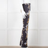 Cynthia Rowley Scuba Material Floral Print Trousers