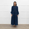 Me + Em Washed Denim Midi Dress