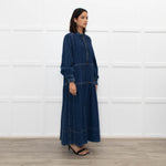 Me + Em Washed Denim Midi Dress