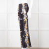 Cynthia Rowley Scuba Material Floral Print Trousers