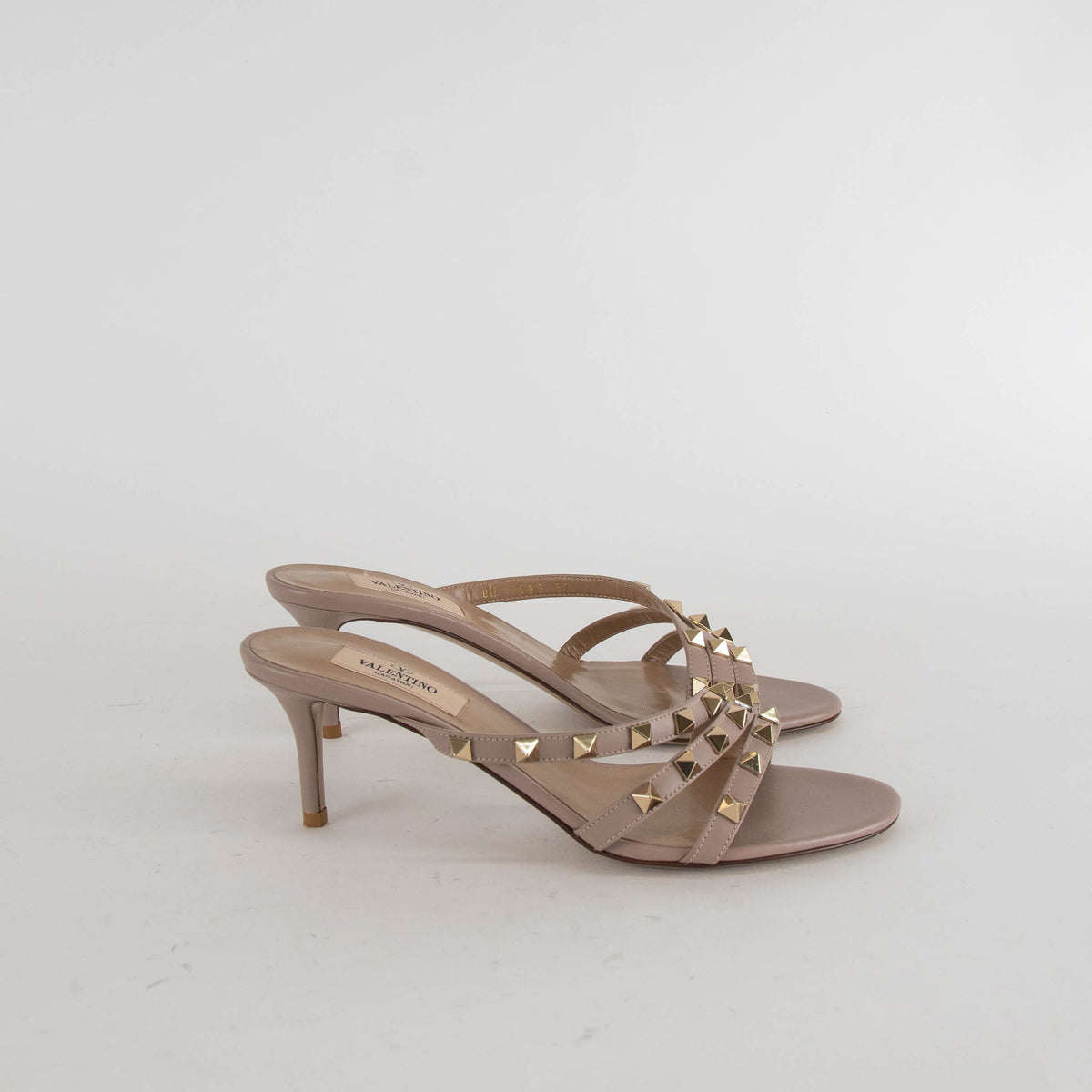 Valentino Garavani Rockstud Strappy Toe Mule