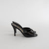 Gucci Black Patent Scarlet Mules