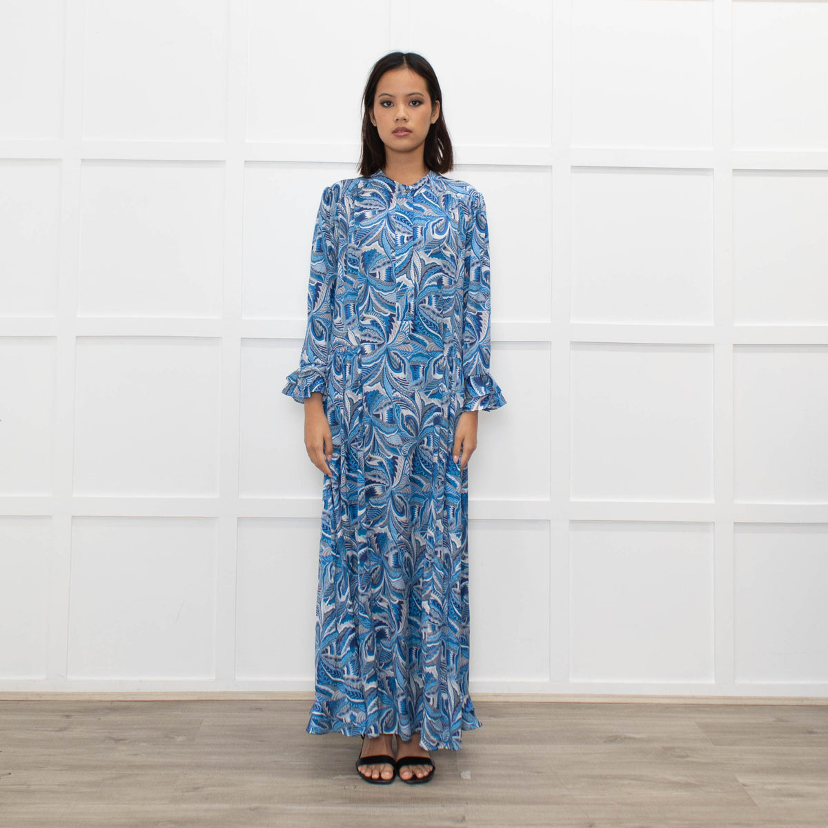 Dea Kudibal Blue Pattern Dress