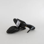 Gucci Black Patent Scarlet Mules