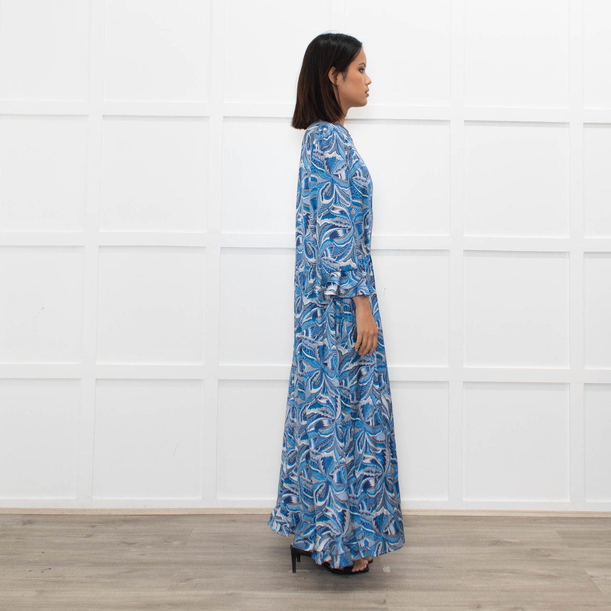 Dea Kudibal Blue Pattern Dress
