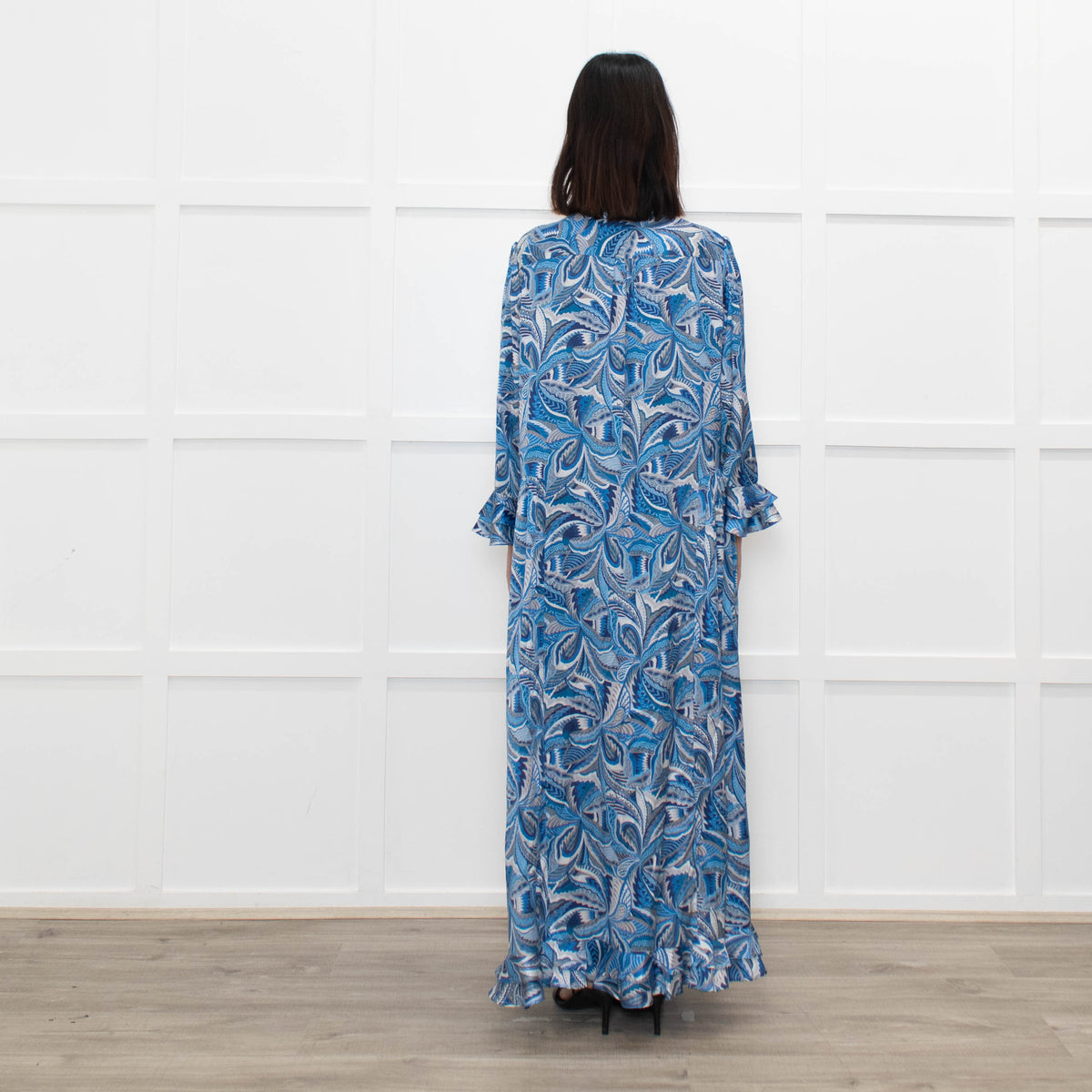 Dea Kudibal Blue Pattern Dress