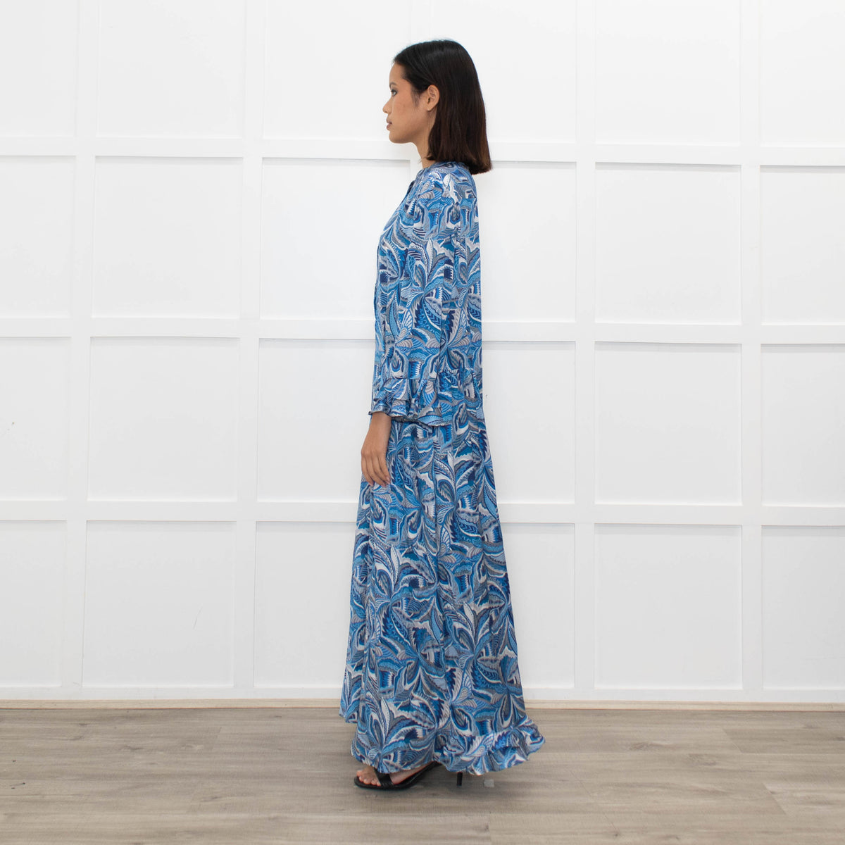 Dea Kudibal Blue Pattern Dress