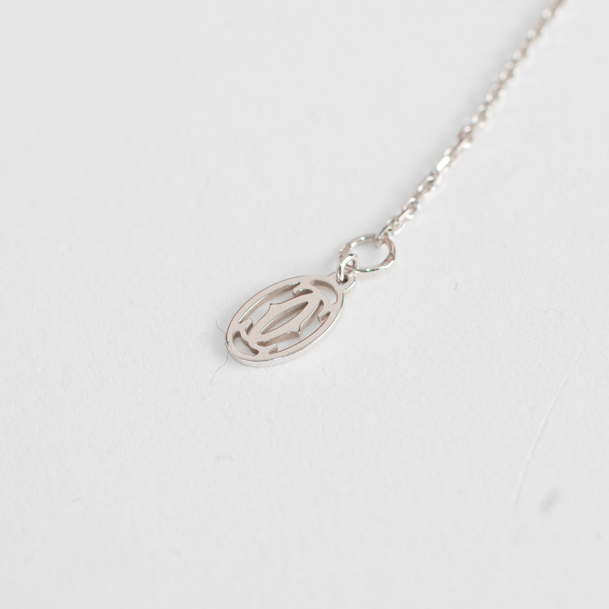 Cartier D'Amour Diamond XS Necklace in White Gold