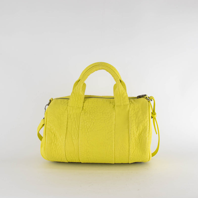 Alexander Wang Lime Green Rocco Rockie Bag
