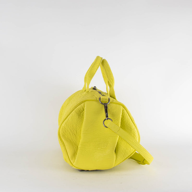 Alexander Wang Lime Green Rocco Rockie Bag