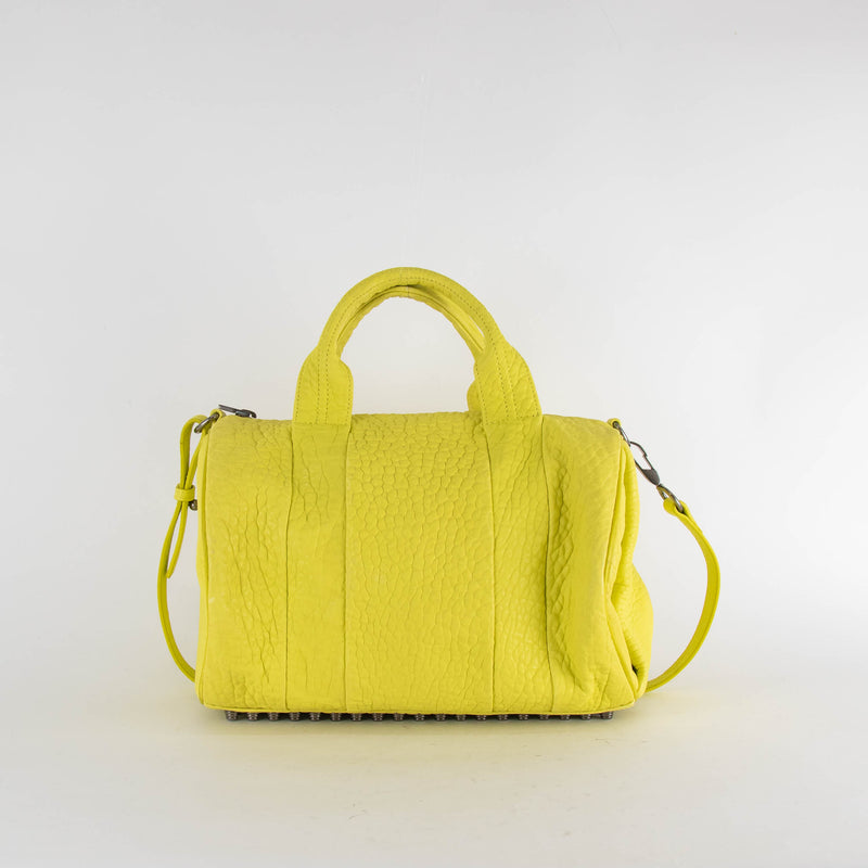 Alexander Wang Lime Green Rocco Rockie Bag