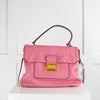 Miu Miu Pink Flap Vitello Soft Leather Bag