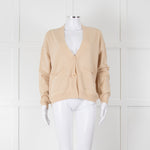 Riani Cream V Neck Cardigan