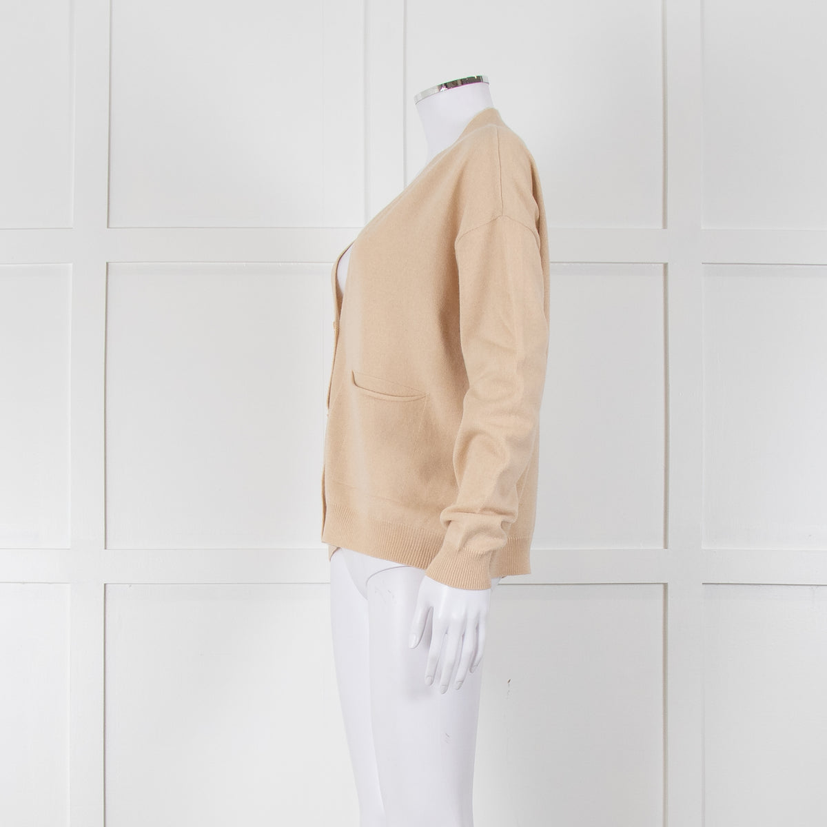 Riani Cream V Neck Cardigan