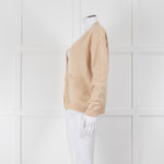 Riani Cream V Neck Cardigan