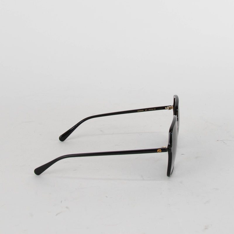 Gucci Black Oversized Sunglasses