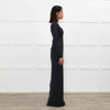 Skims Black Long Sleeve Maxi Dress