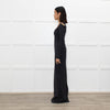 Skims Black Long Sleeve Maxi Dress