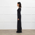 Skims Black Long Sleeve Maxi Dress