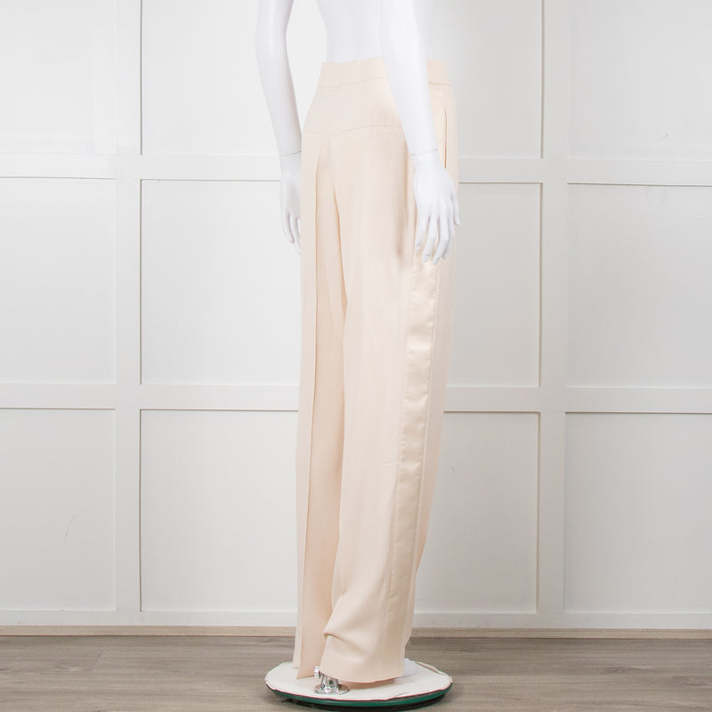 Joseph Cream Tuxedo Trousers