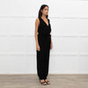 Diane Von Furstenberg Black Wrap Style Jumpsuit