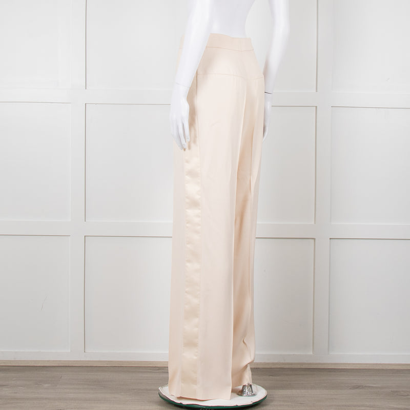 Joseph Cream Tuxedo Trousers