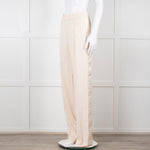 Joseph Cream Tuxedo Trousers